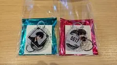 桃源暗鬼　極楽湯コラボ　淀川真澄　ロッカー風キーホルダー2種