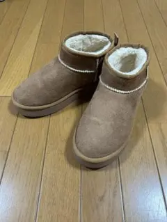 niko and... ムートンショートブーツ