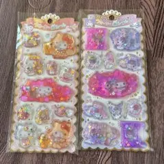 キラキラウォーターインシール　サンリオ