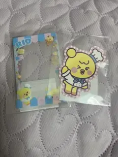 NiziU リヨ　ステッカー、フォトスリーブセット