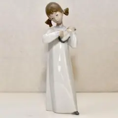 LLADORO ウクレレを弾く少女 置物