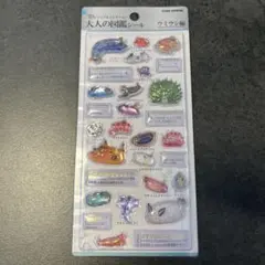 正規品　大人の図鑑シール　3Dビジュアルコレクション　ウミウシ編　新品