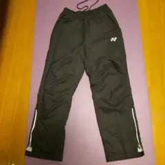 YONEX ブラック ウォームアップパンツ ヒートカプセルダブル