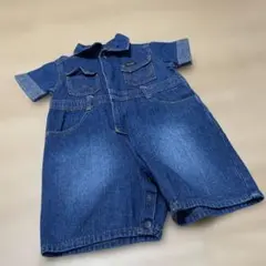 Wrangler ラングラー　デニムロンパース 90サイズ　65GB1のサムネイル