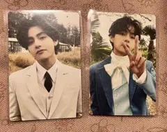 V キムテヒョン　写真集　トレカ　2枚セット