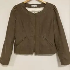 MK KLEIN PLUS ノーカラージャケット 38サイズ