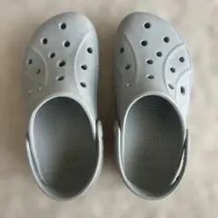 Crocs クロックス サンダル グレー　J1のサムネイル