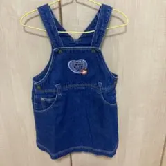 familiarジャンバースカート デニム
