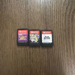 (三本セット)ポケモン バイオレット / スプラトゥーン3 / スマブラSP