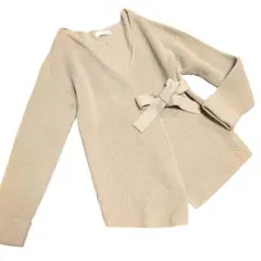 リリーブラウン　ニットカーディガン　春