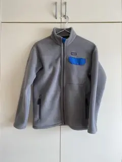 patagonia グレー フリースジャケット