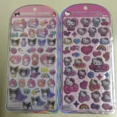 サンリオ コットンパフィーシール