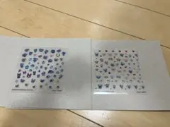 ナルミヤキャラクターズ　ネイルシールコレクションエンジェルブルー②ポンポネット①