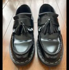 ドクターマーチン　エイドリアン　タッセルローファー 　ホワイトステッチ UK5