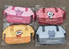 スタジオUG にしむらゆうじ コンパクトがま口ランチトート 全4種　コンプリート スタジオUG にしむらゆうじ コンパクトがま口ランチトート 4種