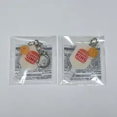 バーガーキング ピックルボール アクリルキーホルダー 2個セット 新品未開封