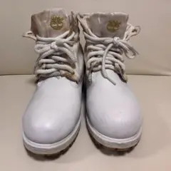 K*H様 Timberland ホワイト ハイカットブーツ