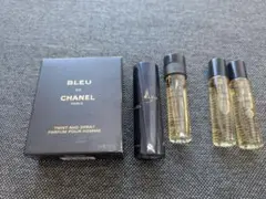 シャネル ブルードゥシャネル パルファム　トラベルスプレー 本体＋レフィルセット