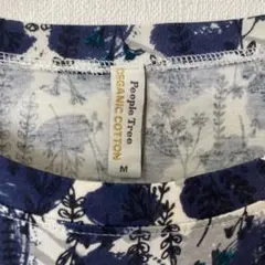 People Tree オーガニックコットン 花柄ワンピース Mのサムネイル