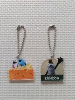 パペットスンスン　アクリルキーホルダー　ガチャガチャ