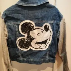 ダディオダディ　ミッキーマウス デニムジャケット 110cm