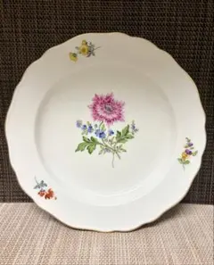 極美品 1級品 最高峰マイセン 5つ花 28cm 特大皿 ディッシュ プレート