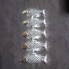 アルミゼリー型　おさかな　5個