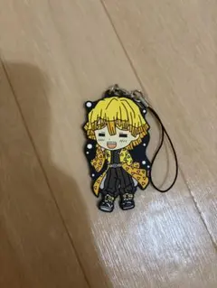 鬼滅の刃 我妻善逸　ラバーストラップ　きゅんきゃら　一番くじ