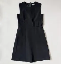 FOXEY NEW YORK フォクシーニューヨーク ワンピース リボン 黒38