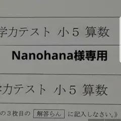 Nanohana様専用