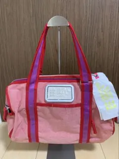 【新品タグ付き】GEORGE GINA & LUCY ドラムバッグ 赤