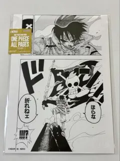 ワンピース ONE PIECE ALL PAGES アラバスタ編　ルフィ