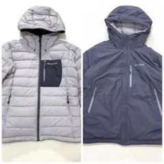 美品 mont-bell コロラドパーカ レディースM 軽量ダウン フード付