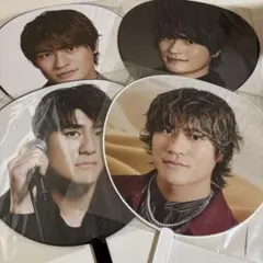 森本慎太郎　うちわ 4枚セット