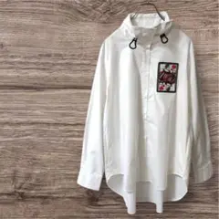vintage GIANNI MOLINI 刺繍入り 黒 カーディガン 古着 - メルカリ