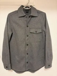 H&M 長袖シャツ グレー XSサイズ