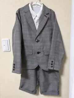 【明日4/3発送】ブランシェス フォーマルスーツ 130 3点セット 入学式