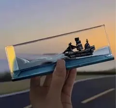 動くインテリア 波のゆらぎオブジェ 癒しグッズ Wave Machine - メルカリ