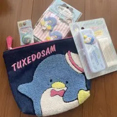 TUXEDOSAM タキシードサム ポーチ 綿棒ケース 缶バッジ 前髪クリップのサムネイル