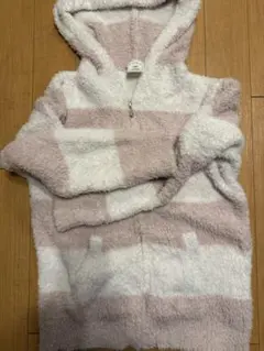 ジェラートピケ　フリースフード付きルームウェア　上下セット