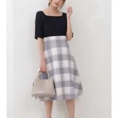 PROPORTION BODY DRESSING チェックワンピースのサムネイル