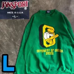 8T6357 90's JANSPORT ディズニー　ドナルド　USA製　古着