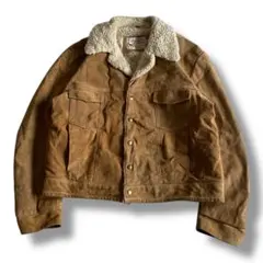 70s sears ボア レザートラッカージャケット