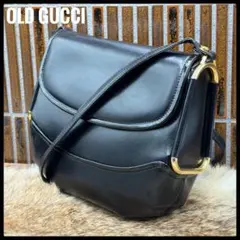 希少✨GUCCI オールドグッチ ショルダーバッグ ゴールド　ヴィンテージのサムネイル