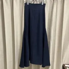 SNIDEL ネイビー フレアスカート