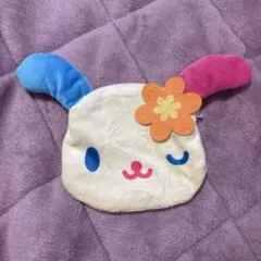 ウサハナ ぬいぐるみポーチ ウインク