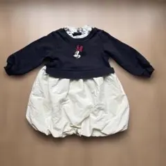 petit main ミニーマウス ワンピース 100 Disneyミニー