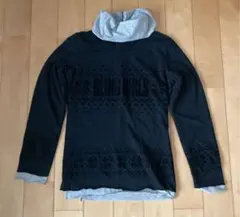 キッズ　女の子　150 140 カットソー　トップス　2枚目重ね　ブリングガール