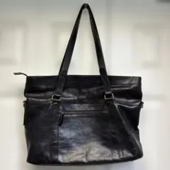 DOCHE ブラック トートバッグ