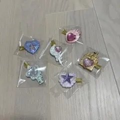 セボンスター　前髪クリップ　6つセット